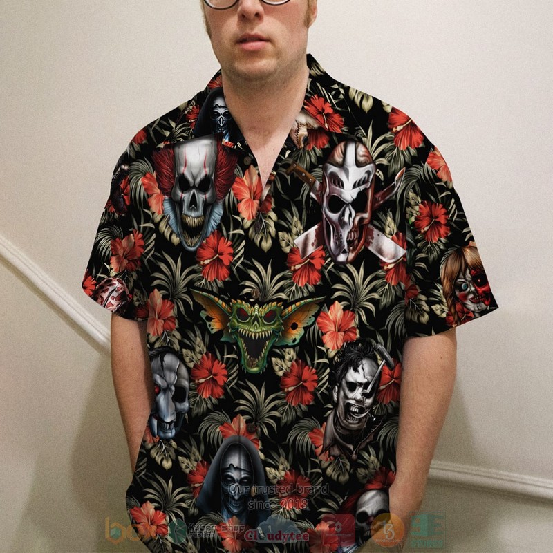 BEST Horror Movie Film Halloween 3D Aloha Shirt, Short-Pants 3 BEST Horror Movie Film Halloween 3D Aloha Shirt, Short-Pants word1