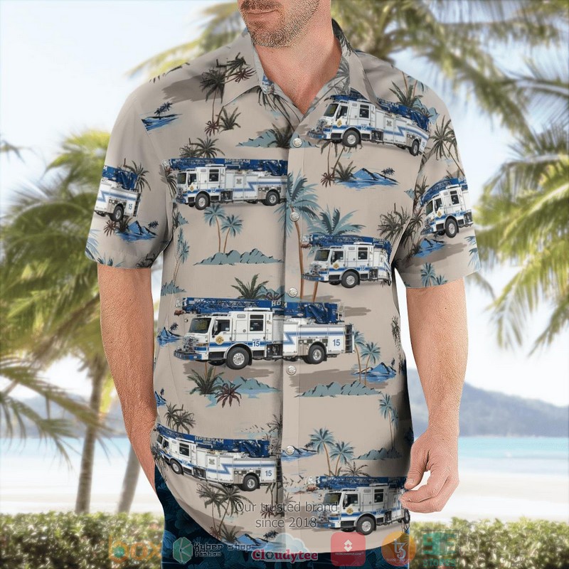 Horsham Montgomery County Pennsylvania Horsham Fire Department Hawaiian shirt word2