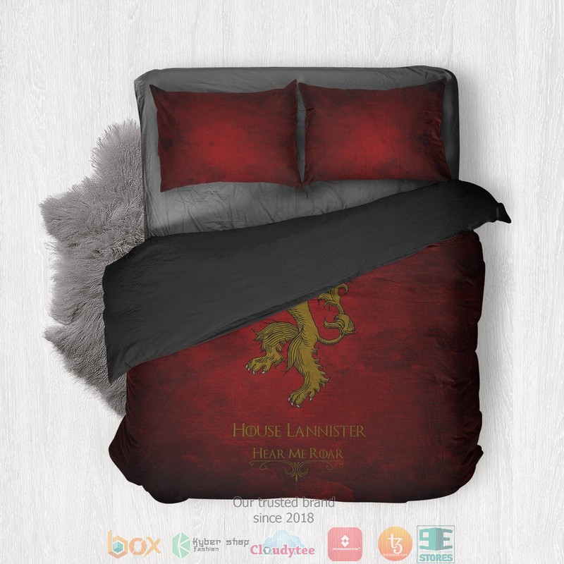 House Lannister Bedding Set