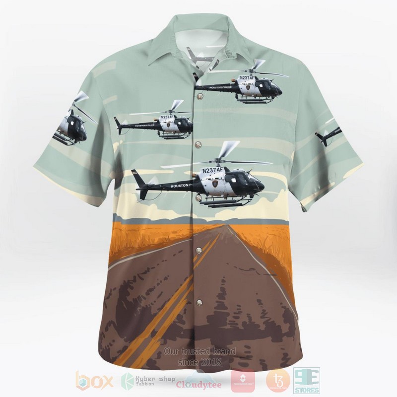 BEST Houston Police Department H125 Airbus N2374F 3D Aloha Shirt 3 BEST Houston Police Department H125 Airbus N2374F 3D Aloha Shirt word1