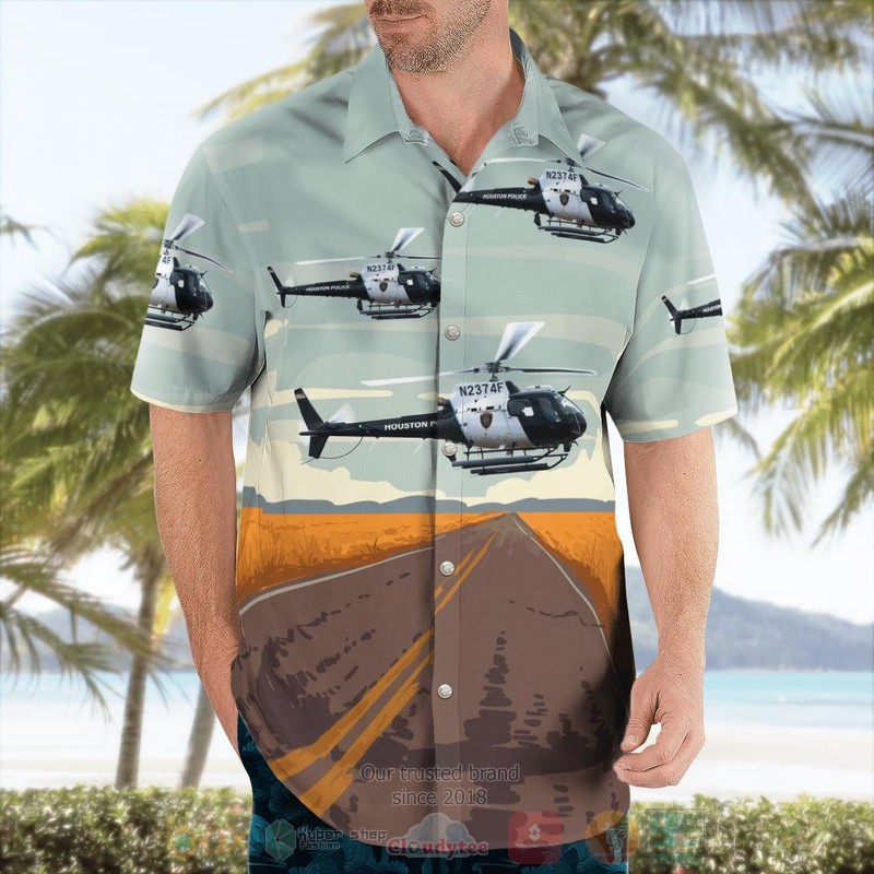 BEST Houston Police Department H125 Airbus N2374F 3D Aloha Shirt 4 BEST Houston Police Department H125 Airbus N2374F 3D Aloha Shirt word1