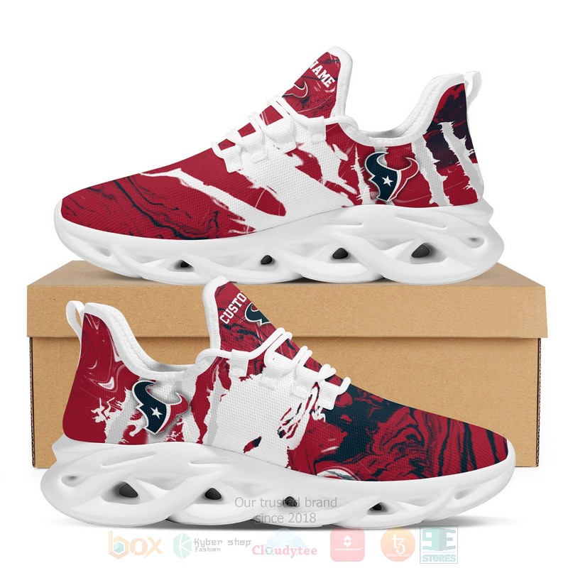 BEST Houston Texans NFL American Custom Name Clunky Max Soul Sneakers