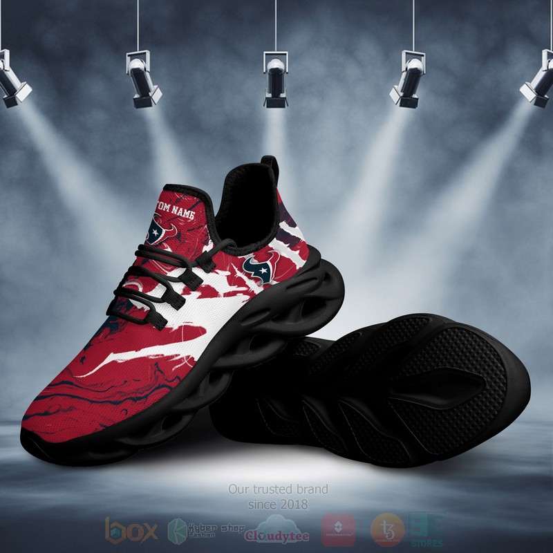 BEST Houston Texans NFL American Custom Name Clunky Max Soul Sneakers word2