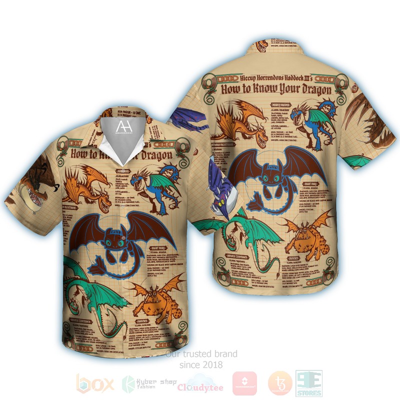 How To Train Your Dragon Hawaiian Shirt