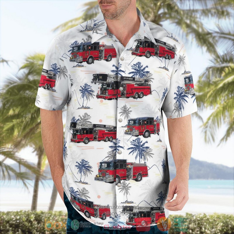 Hudson New York City of Hudson Fire Department Hawaiian Shirt 4 Hudson New York City of Hudson Fire Department Hawaiian Shirt word2