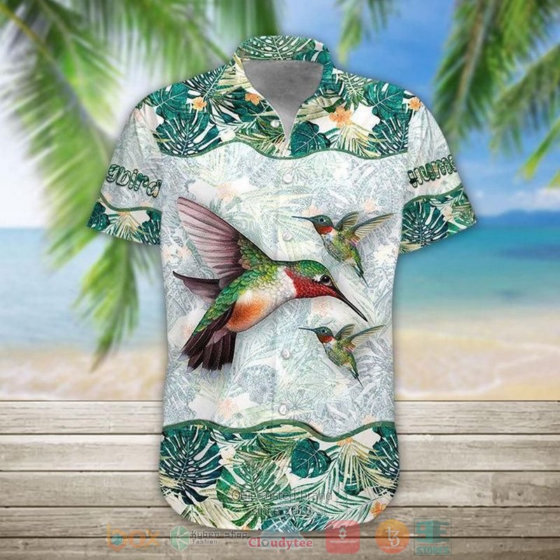 BEST Hummingbird Short Sleeve Hawaii Shirt 2 Hummingbird Hawaiian Shirt