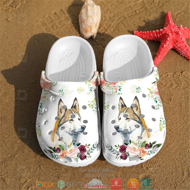 Husky Sibir Flowers Crocband Clogs 2 Husky Sibir Flowers Crocband Clogs