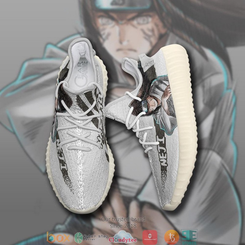 Hyuga Neji Anime Yeezy Sneaker Shoes 1