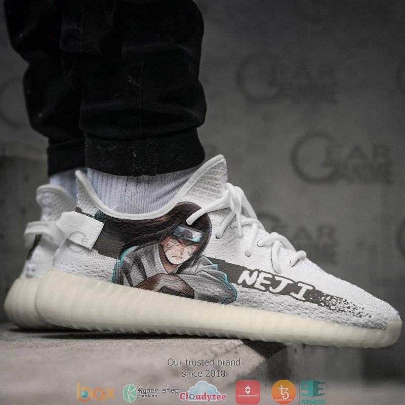 Hyuga Neji Anime Yeezy Sneaker Shoes 3 Hyuga Neji Anime Yeezy Sneaker Shoes 1 2