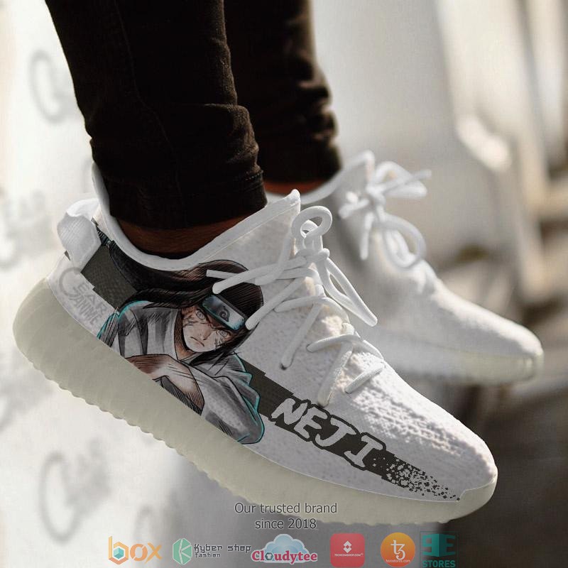 Hyuga Neji Anime Yeezy Sneaker Shoes 4 Hyuga Neji Anime Yeezy Sneaker Shoes 1 2 3