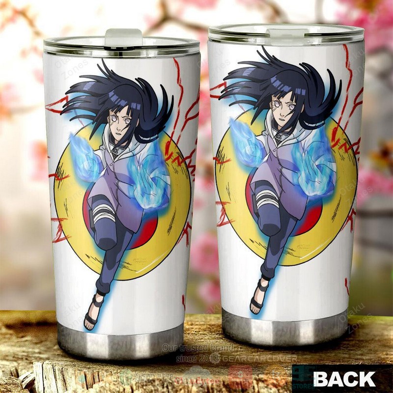 BEST Hyuuga Hinata Naruto Shippuden Anime 3D Steel Tumbler 3 Hyuuga Hinata Naruto Shippuden Anime Tumbler 1 2