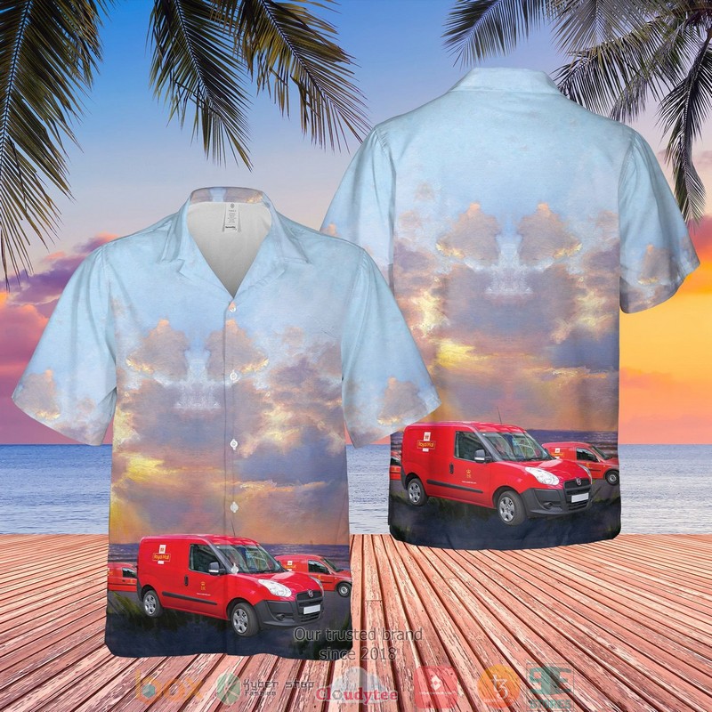 NEW UK Royal Mail Van Hawaii Shirt 3 UK Royal Mail Van Hawaiian Shirt