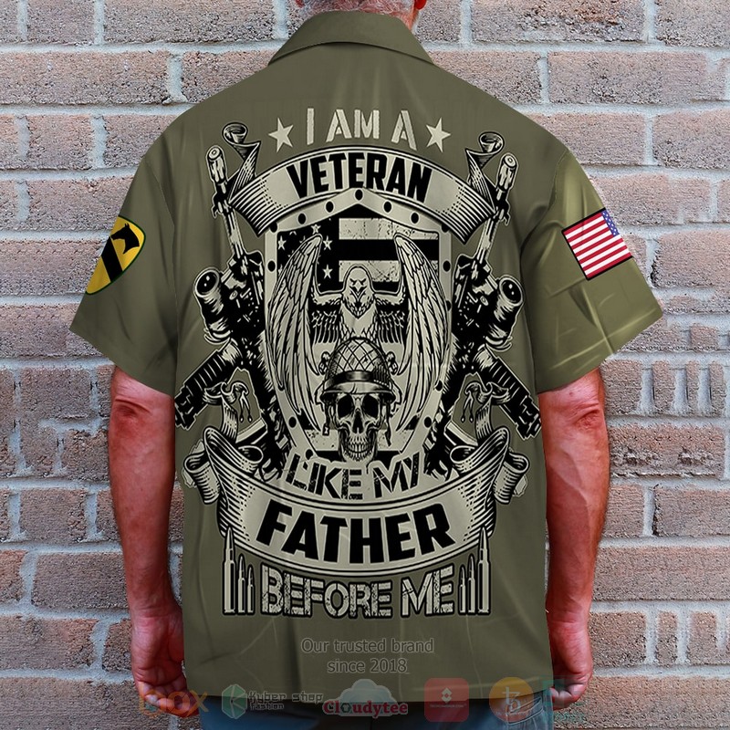 BEST I Am A Veteran Like My Father Before Me Custom Name 3D Aloha Shirt 2 BEST I Am A Veteran Like My Father Before Me Custom Name 3D Aloha Shirt word1