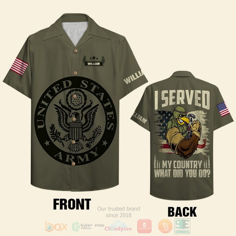 BEST I Served My Country What Did You Do Custom Name 3D Aloha Shirt 8 BEST I Served My Country What Did You Do Custom Name 3D Aloha Shirt word1