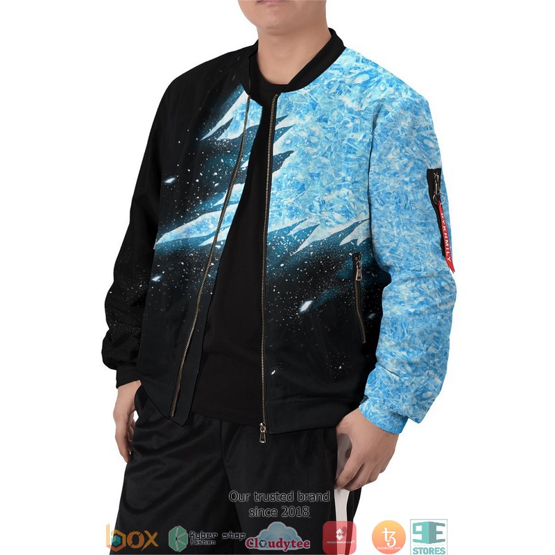 Ice Warrior Bomber Jacket word1