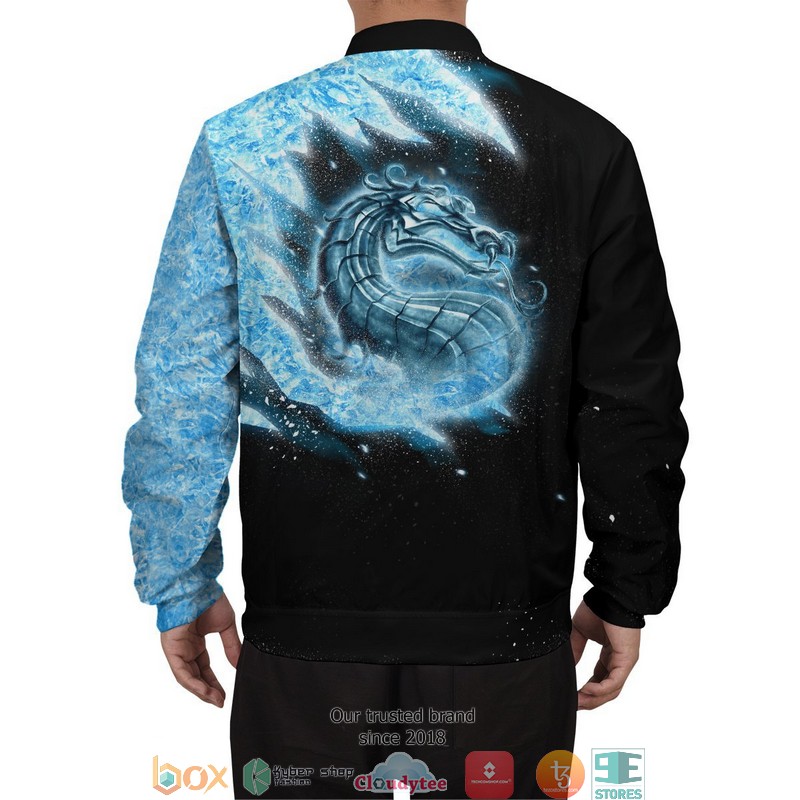 Ice Warrior Bomber Jacket word1