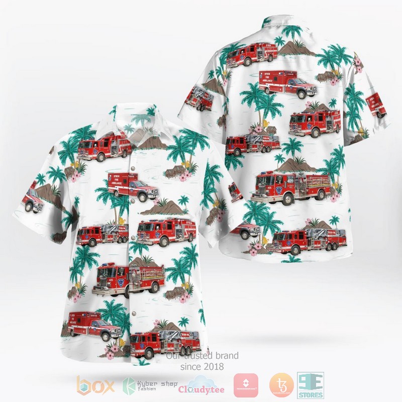 BEST Illinois Byron Fire Protection District Hawaii Shirt 1 Illinois Byron Fire Protection District Hawaiian Shirt