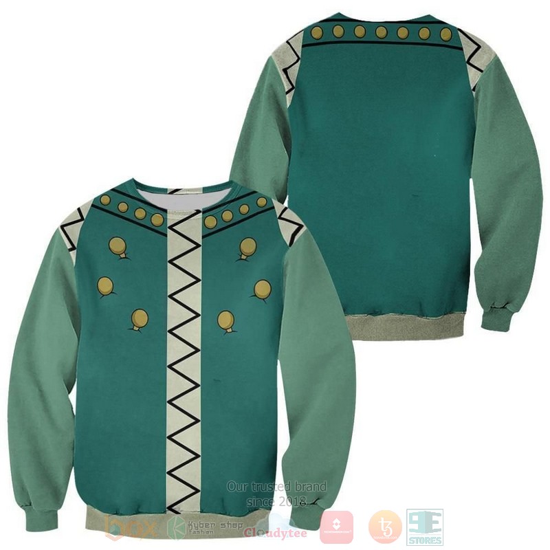 BEST Anime Illumi Zoldyck Costume Hunter x Hunter All Over Print 3D Hoodie, Shirts 2 Illumi Zoldyck Costume Hunter x Hunter Anime 3D Hoodie Shirt 1