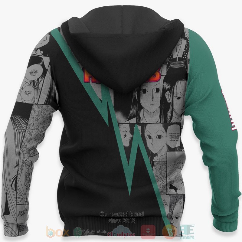 BEST Anime Illumi Zoldyck Custom Hunter x Hunter Anime-Manga All Over Print Hoodie-Bomber Jacket 5 Illumi Zoldyck Custom Hunter x Hunter Anime Manga 3D Hoodie Bomber Jacket 1 2 3 4