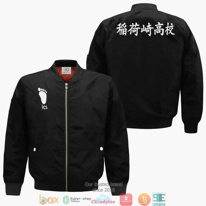 Inarizaki High Haikyuu Anime 3D Bomber jacket