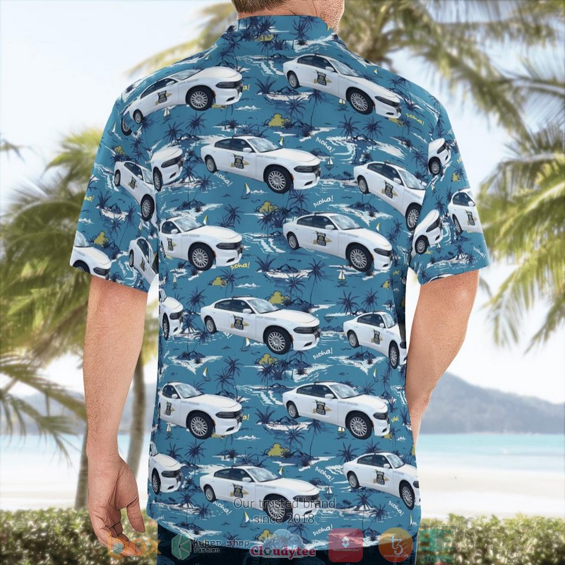 Indiana State Police Dodge Charger Hawaiian shirt 4 Indiana State Police Dodge Charger Hawaiian shirt word3