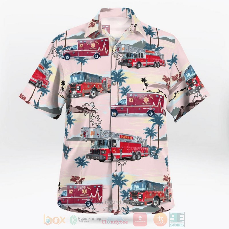BEST Indianapolis, Indiana, Wayne Township Fire Department 3D Aloha Shirt 3 BEST Indianapolis, Indiana, Wayne Township Fire Department 3D Aloha Shirt word1