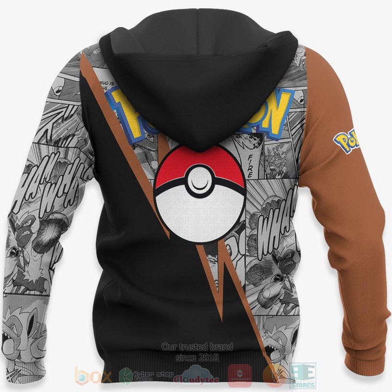 BEST Anime Infernape Custom Pokemon Anime-Manga All Over Print Hoodie-Bomber Jacket 5 Infernape Custom Pokemon Anime Manga 3D Hoodie Bomber Jacket 1 2 3 4