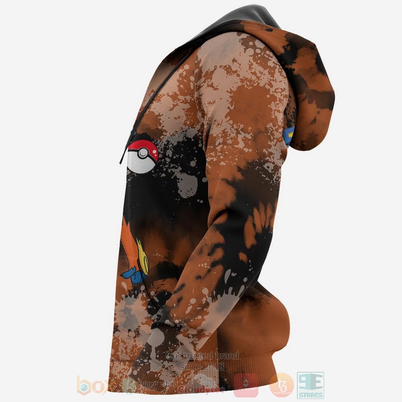 Infernape Custom Pokemon Anime 3D Hoodie Bomber Jacket 1 2 3 4 5