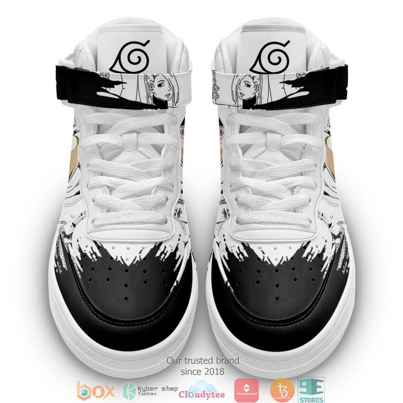 Ino Yamanaka Anime Mix Manga High Air Force Shoes 1