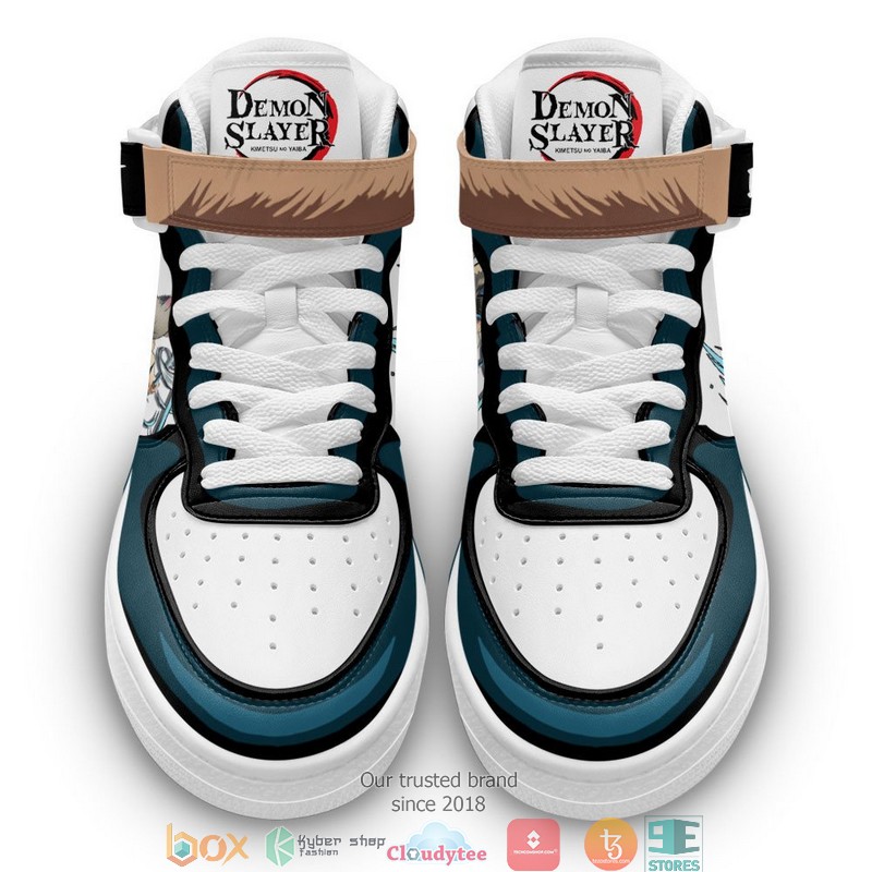 Inosuke Anime Demon Slayer High Air Force Shoes 1