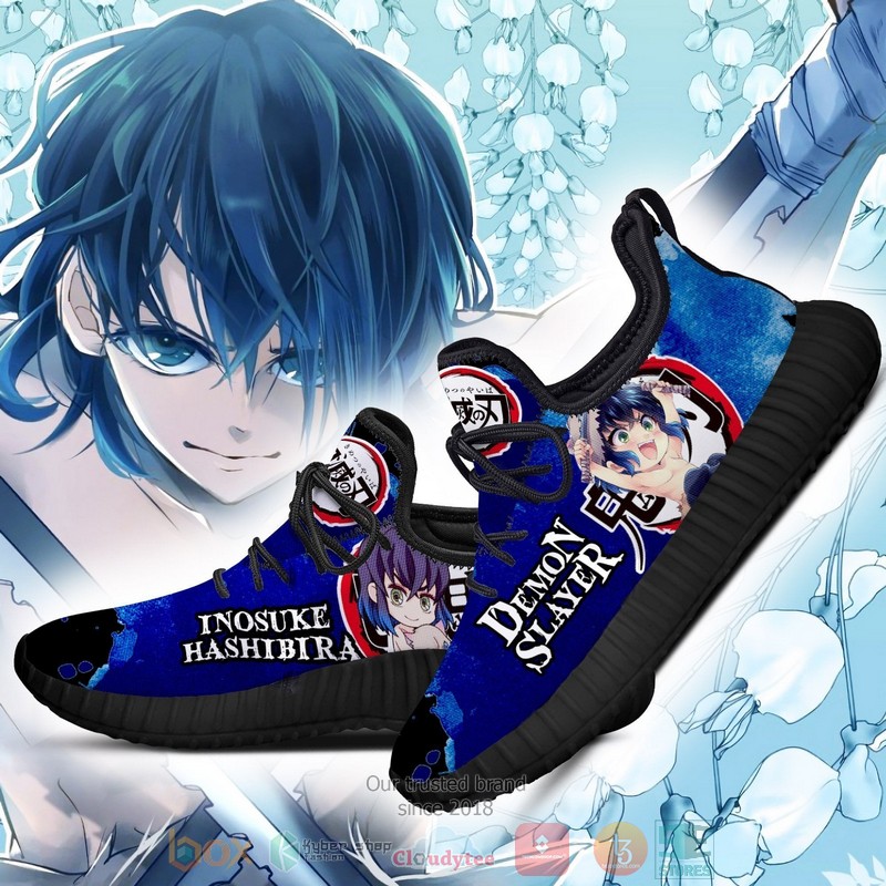 Inosuke Demon Slayer Anime Reze Shoes 1