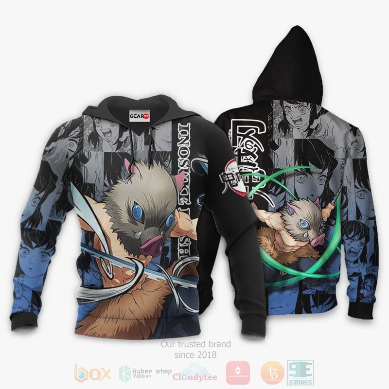 BEST Anime Inosuke Hashibira Custom Kimetsu Anime-Manga All Over Print Hoodie-Bomber Jacket 3 Inosuke Hashibira Custom Kimetsu Anime Manga 3D Hoodie Bomber Jacket 1 2