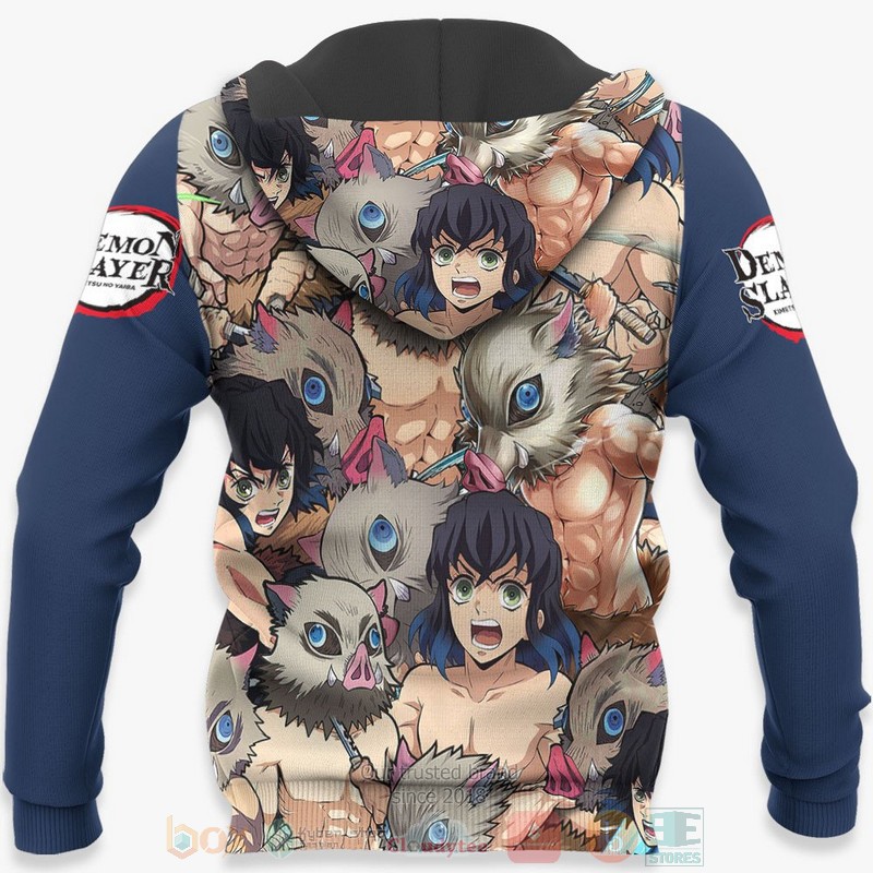 BEST Anime Inosuke Hashibira Custom Kimetsu All Over Print Hoodie-Bomber Jacket 5 Inosuke Hashibira Custom Kimetsu Anime 3D Hoodie Bomber Jacket 1 2 3 4