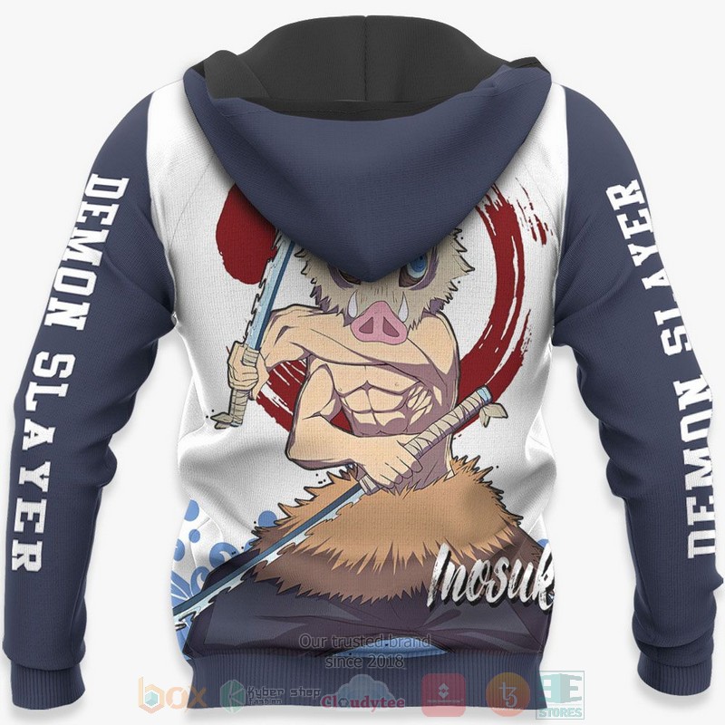 BEST Anime Inosuke Hashibira Kimetsu All Over Print Hoodie-Bomber Jacket 5 Inosuke Hashibira Kimetsu Anime 3D Hoodie Bomber Jacket 1 2 3 4