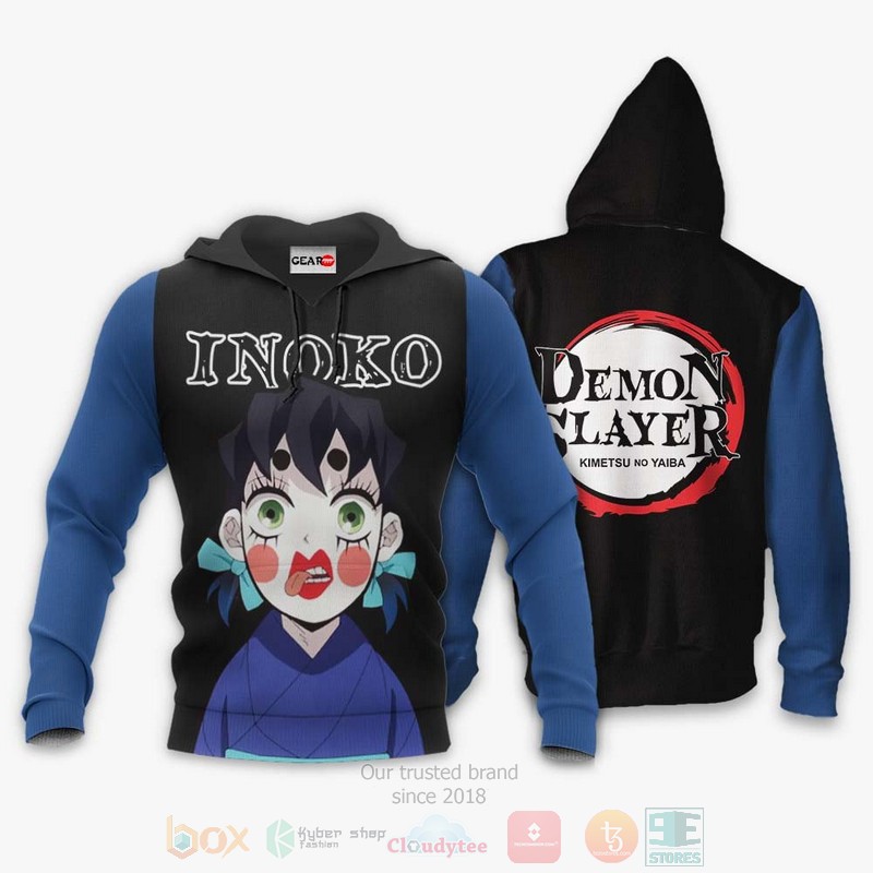 BEST Anime Inosuke Inoko Custom Kimetsu All Over Print Hoodie-Bomber Jacket 3 Inosuke Inoko Custom Kimetsu Anime 3D Hoodie Bomber Jacket 1 2