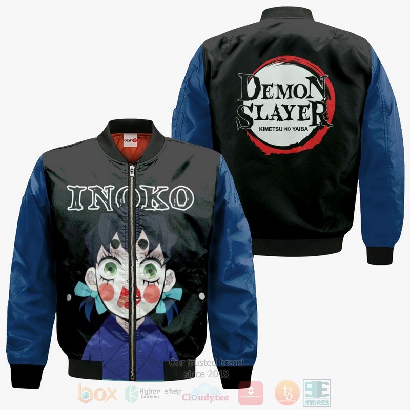 BEST Anime Inosuke Inoko Custom Kimetsu All Over Print Hoodie-Bomber Jacket 4 Inosuke Inoko Custom Kimetsu Anime 3D Hoodie Bomber Jacket 1 2 3