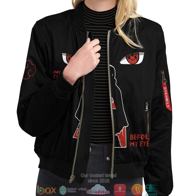 Invincible Itachi Bomber Jacket word1