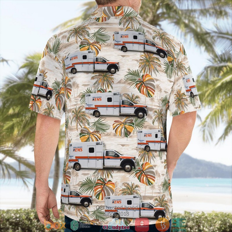Iowa County EMS 3D Hawaii Shirt 4 Iowa County EMS 3D Hawaii Shirt 1 2 3