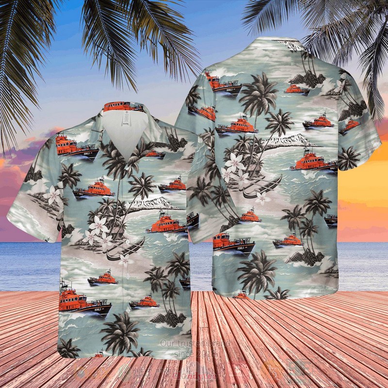 Ireland Lifeguard Lifeboat Hawaiian Shirt