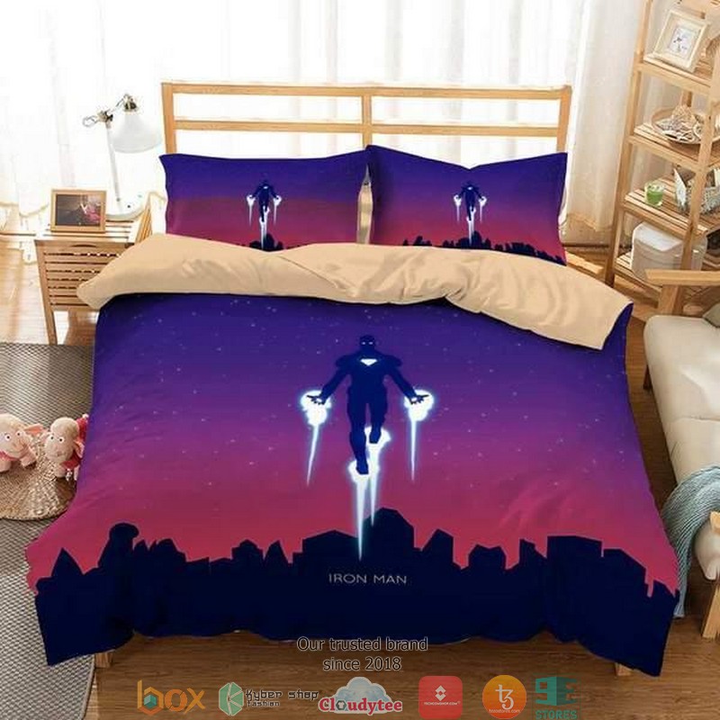 Iron Man Duvet Cover Bedroom Set