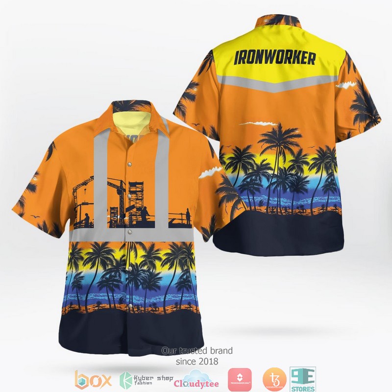 Ironworkers Hawaiian Shirt 1 Ironworkers Hawaiian Shirt word2