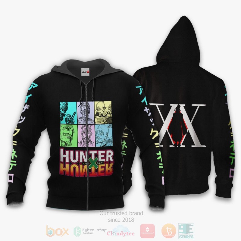 BEST Anime Isaac Netero Custom Hunter x Hunter All Over Print Hoodie-Bomber Jacket 13 Isaac Netero Custom Hunter x Hunter Anime 3D Hoodie Bomber Jacket