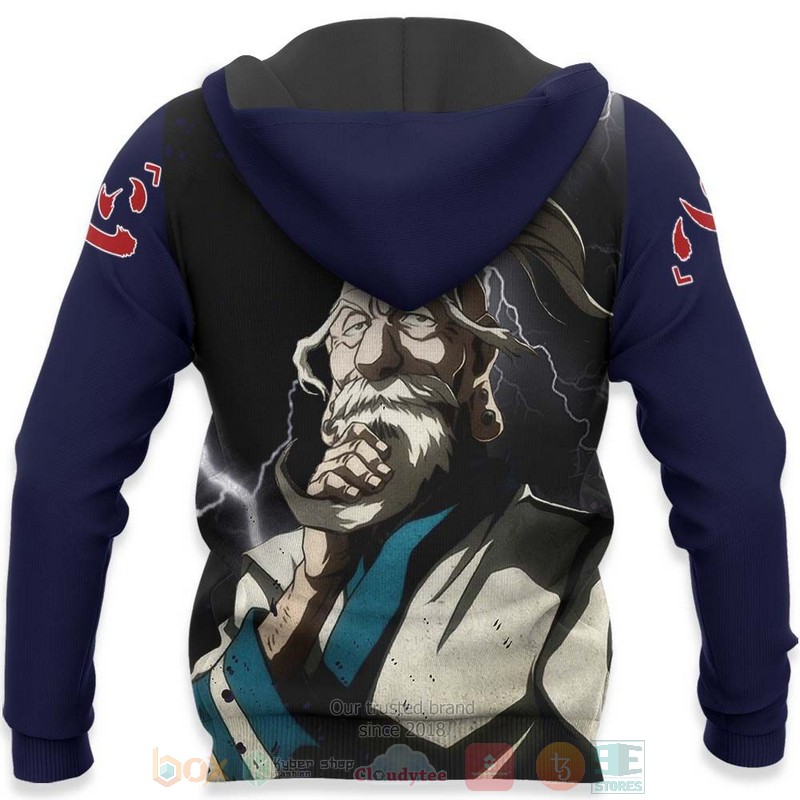 BEST Anime Isaac Netero Hunter x Hunter All Over Print Hoodie-Bomber Jacket 5 Isaac Netero Hunter x Hunter Anime 3D Hoodie Bomber Jacket 1 2 3 4