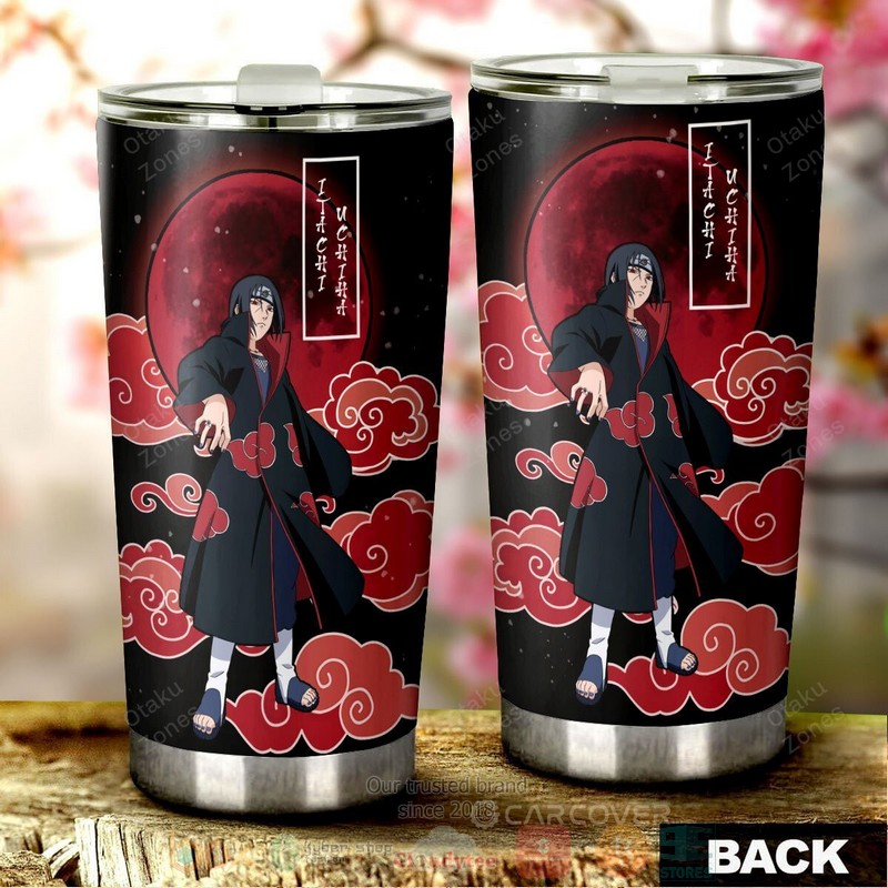 BEST Itachi Akatsuki Naruto Anime 3D Steel Tumbler 3 Itachi Akatsuki Naruto Anime Tumbler 1 2