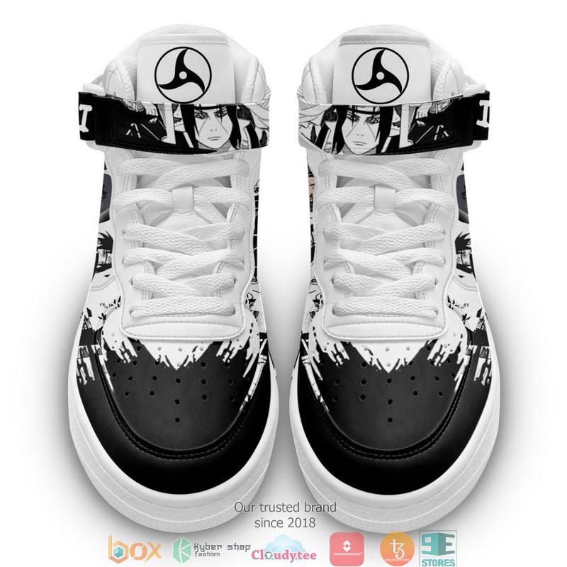 Itachi Uchiha Akatsuki Anime Mix Manga High Air Force Shoes 1