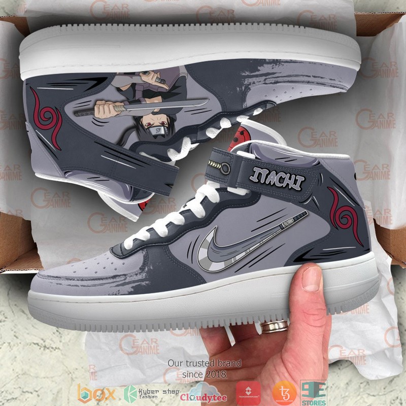 Itachi Uchiha Anbu NRT Anime High Air Force Shoes 1