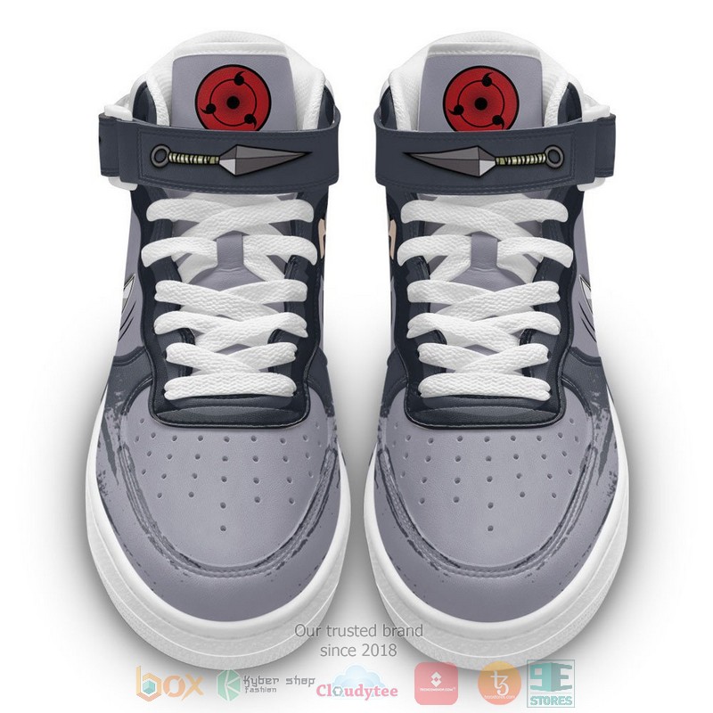 NEW Itachi Uchiha Anbu Naruto Anime High Top Air Force Shoes 3 Itachi Uchiha Anbu Naruto Anime High Air Force Shoes 1 2