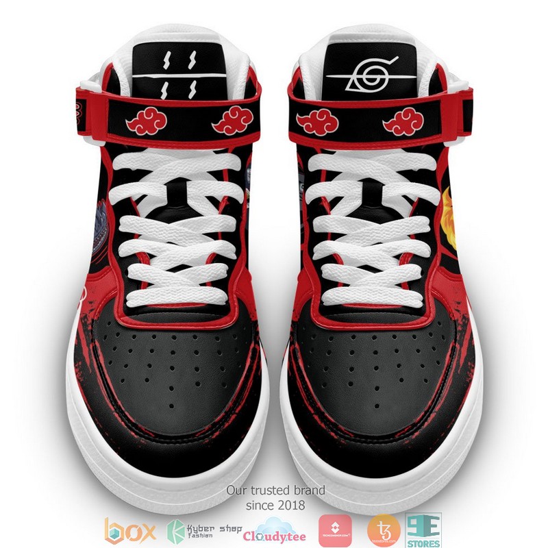 Itachi Uchiha and Kisame Akatsuki Anime High Air Force Shoes 1