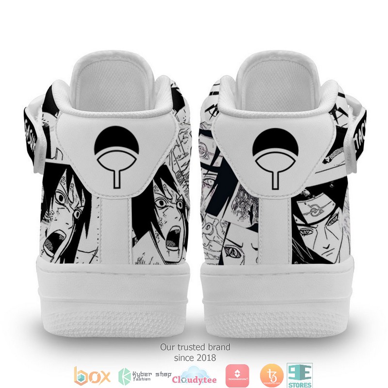 Itachi and Sasuke Anime Mix Manga High Air Force Shoes 1 2