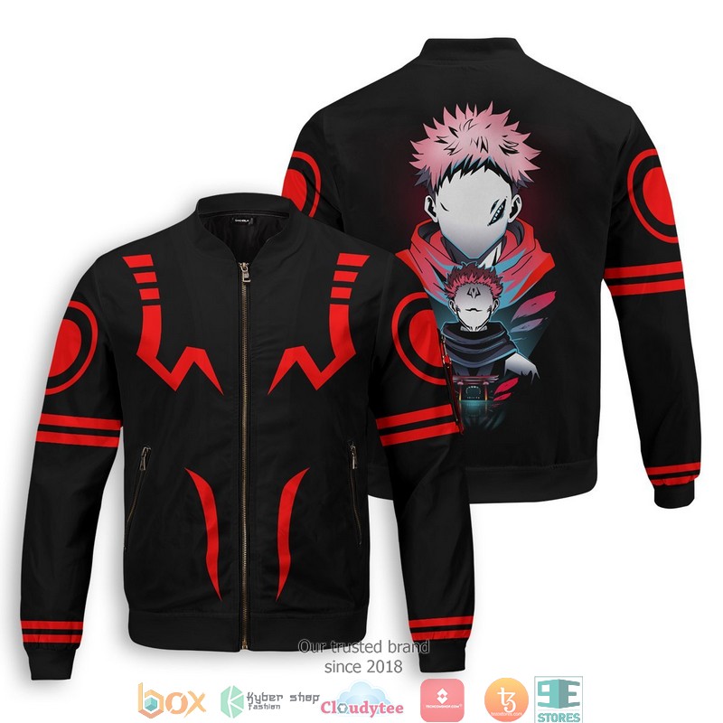 Itadori Bomber Jacket word1